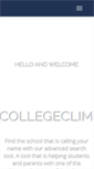 Mobile Screenshot of collegeclimb.com